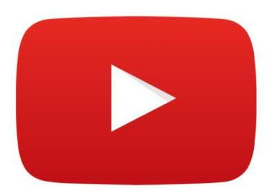 icone de lancement de vidéo youtube