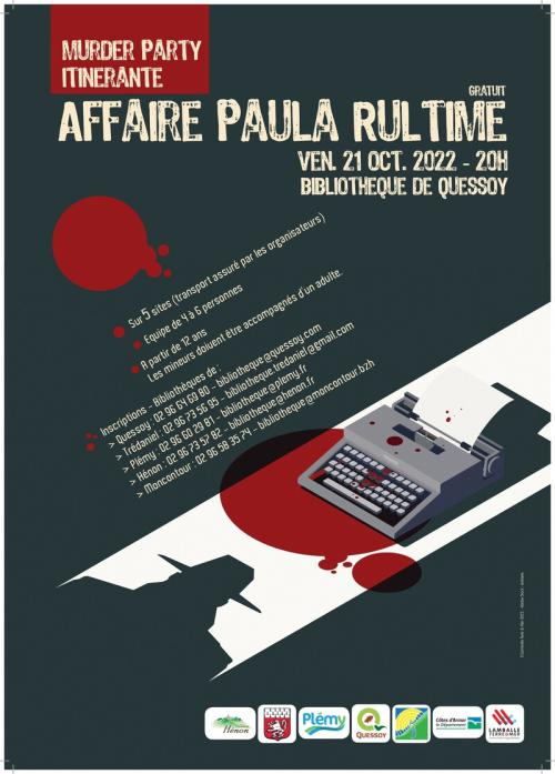 Affiche pour la murder party