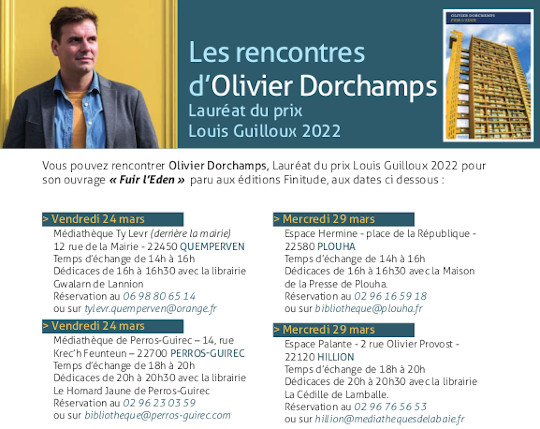 rencontres avec Olivier Dorchamps